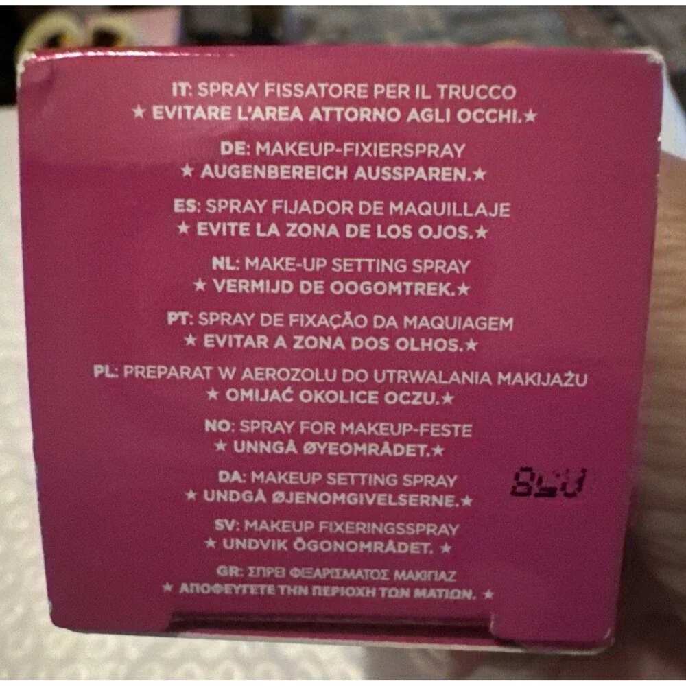 NIB GlamGlow Glowsetter Makeup Setting Spray 3.7 110ml HTF! 👀 *see description*